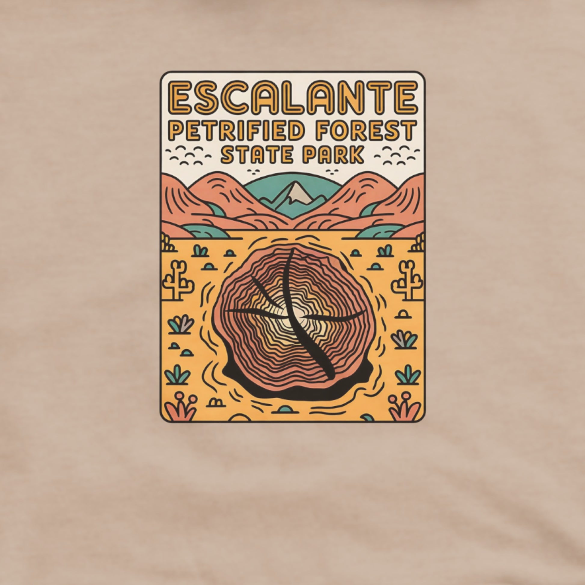Escalante Petrified Forest State Park Hoodie Adventure and Outdoors Themed Hoodie