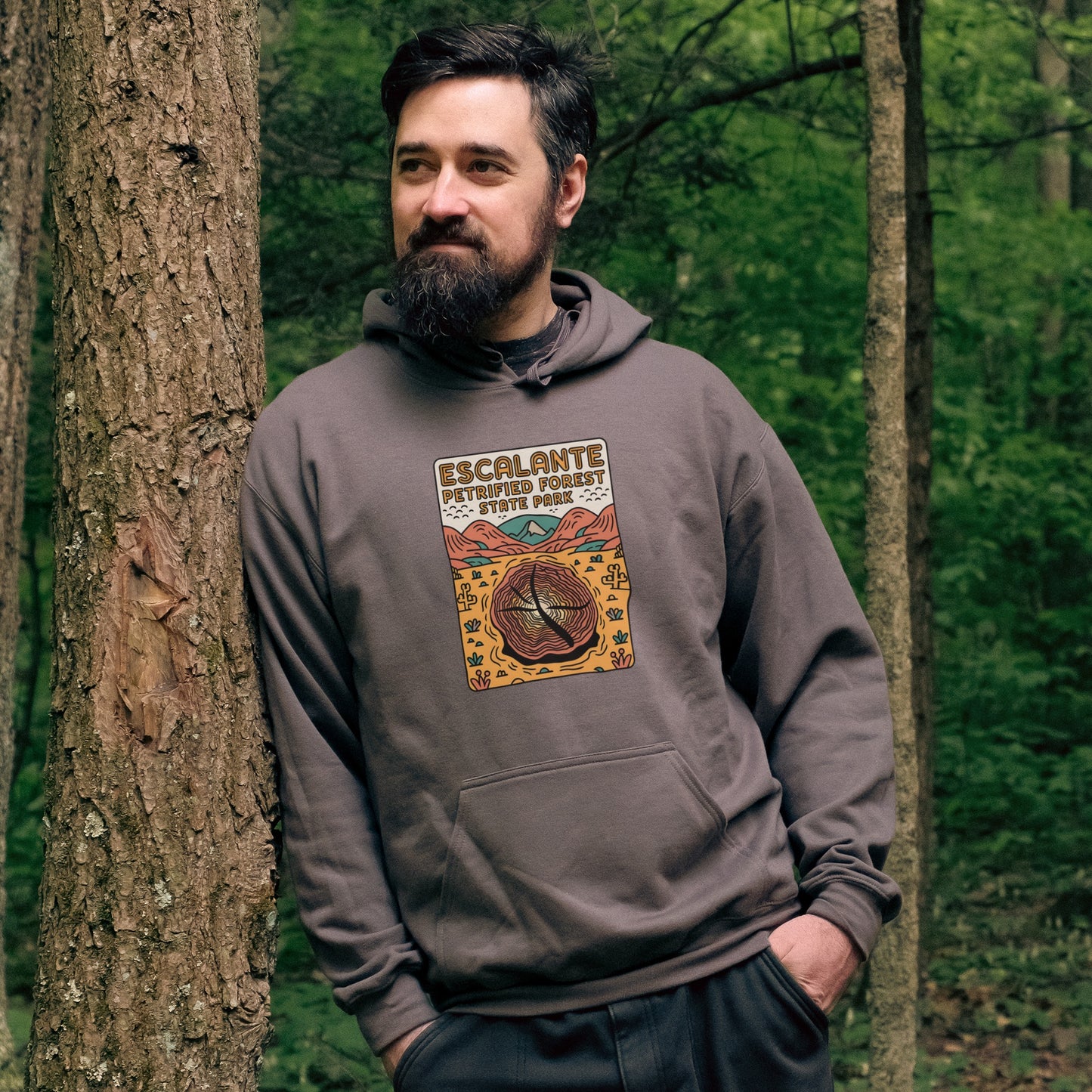 Escalante Petrified Forest State Park Hoodie Adventure and Outdoors Themed Hoodie