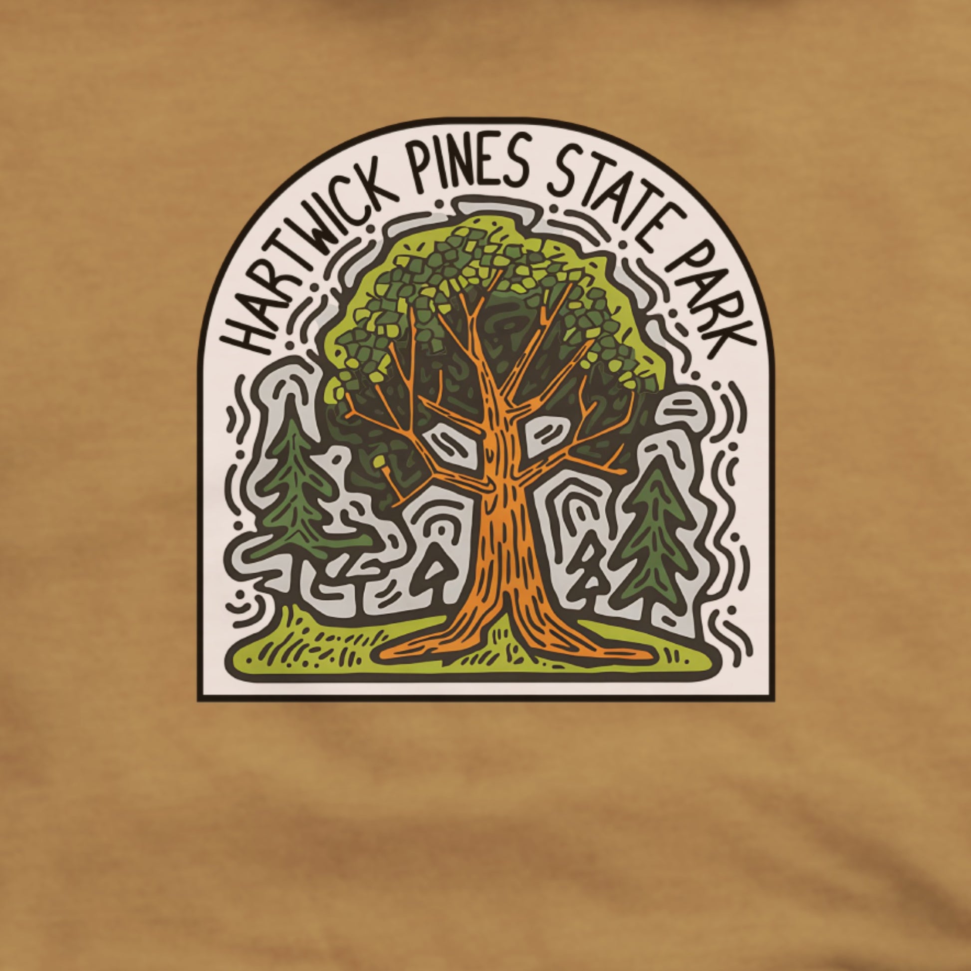 Hartwick Pines State Park Hoodie Adventure and Outdoors Themed Hoodie
