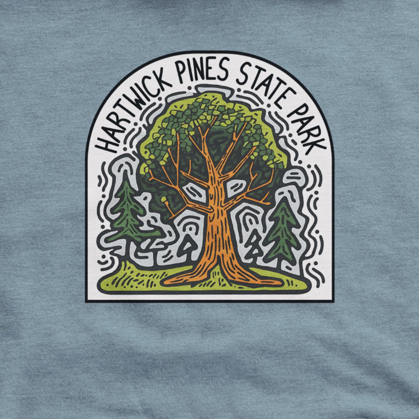 Hartwick Pines State Park Hoodie Adventure and Outdoors Themed Hoodie