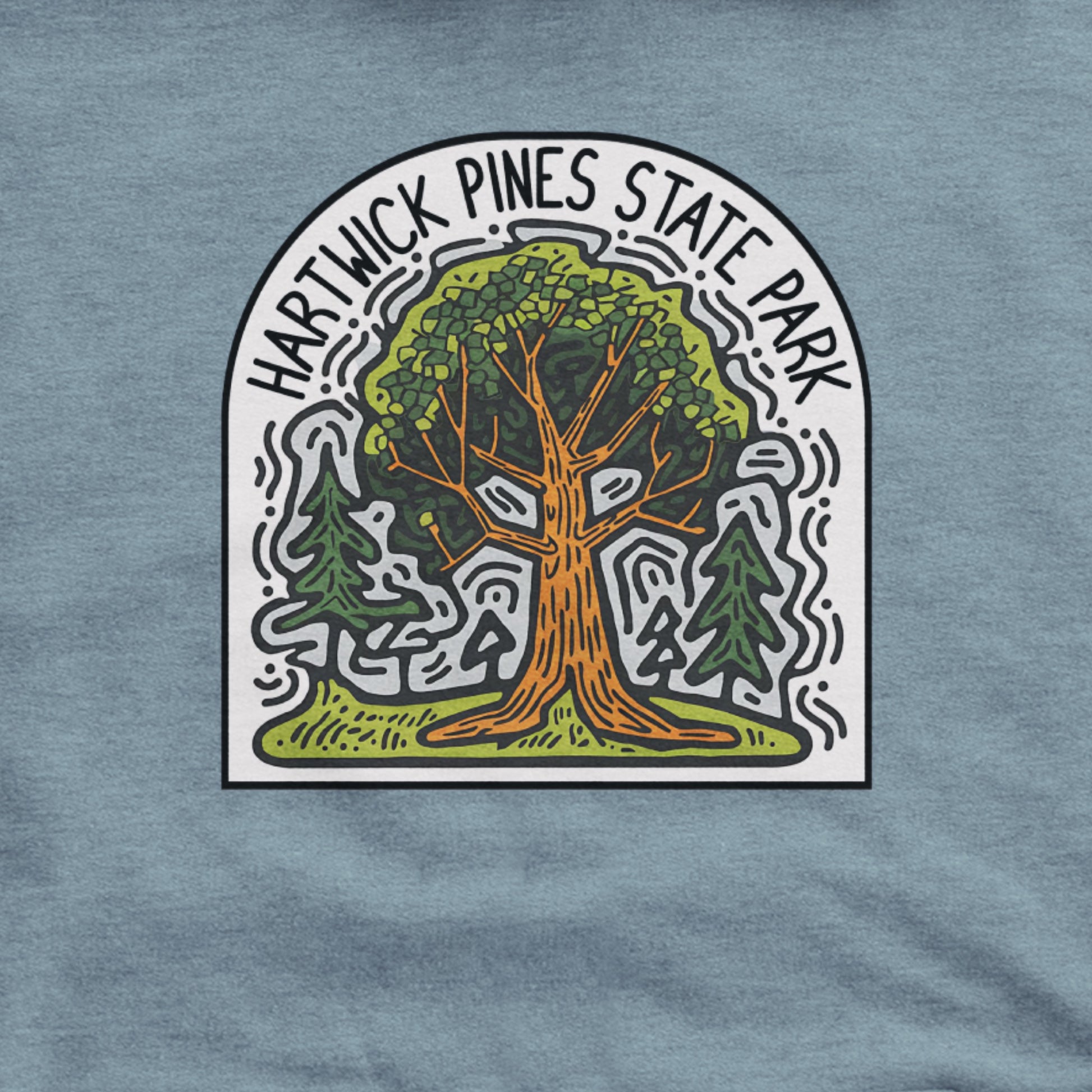 Hartwick Pines State Park Hoodie Adventure and Outdoors Themed Hoodie