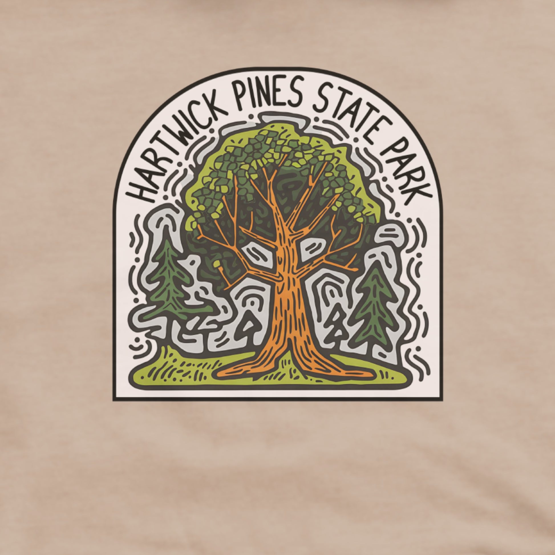 Hartwick Pines State Park Hoodie Adventure and Outdoors Themed Hoodie