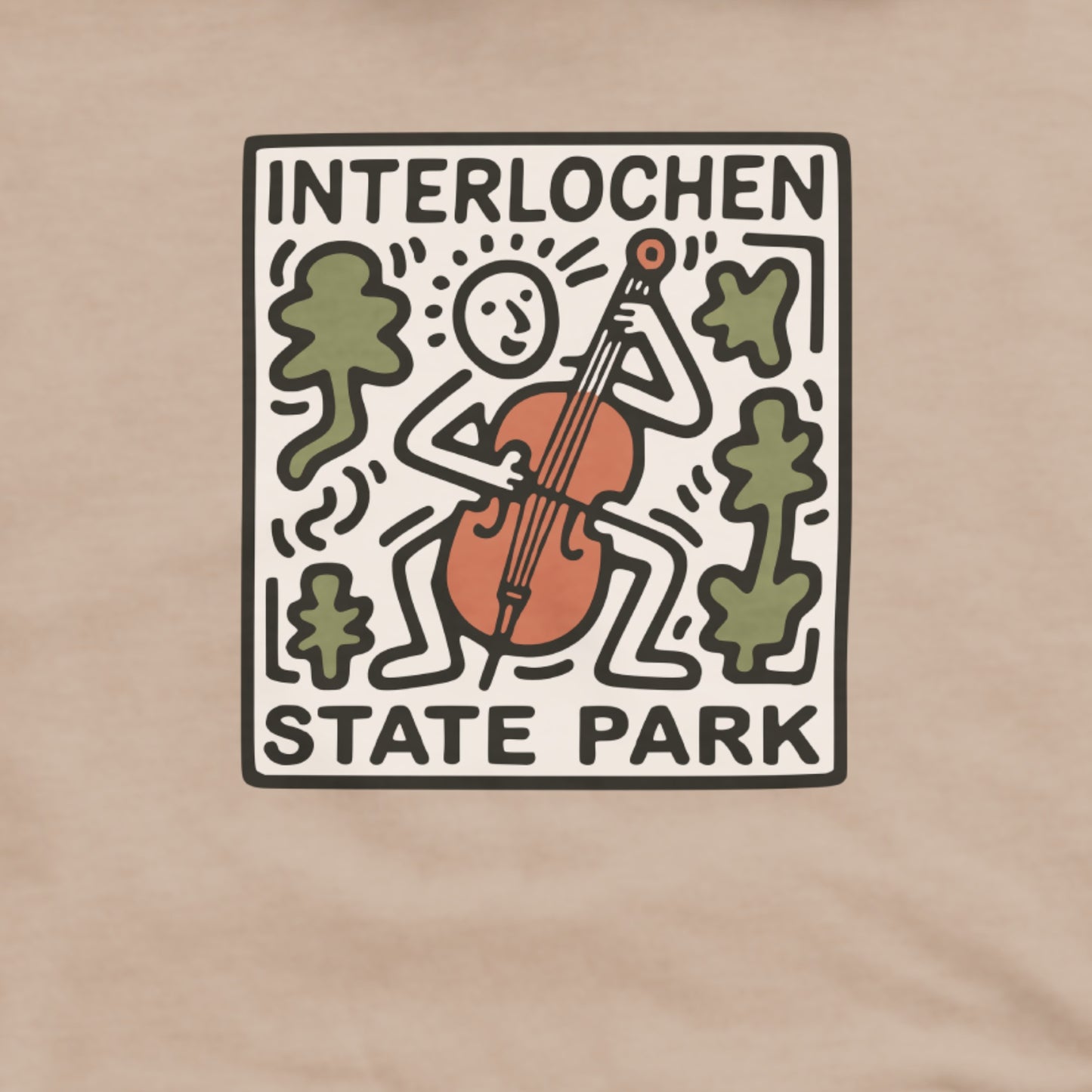 Interlochen State Park Hoodie Adventure and Outdoors Themed Hoodie