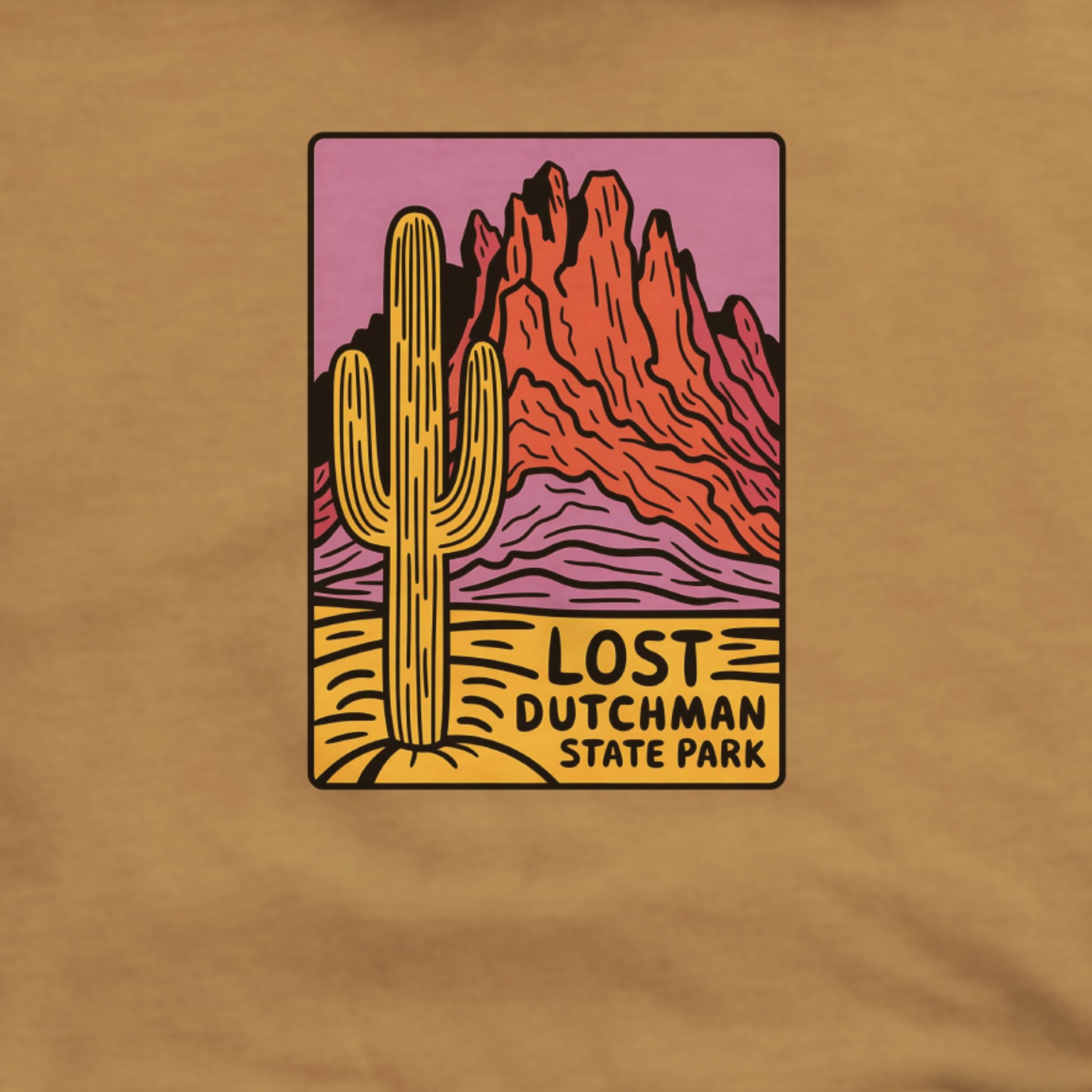 Lost Dutchman State Park Hoodie Adventure and Outdoors Themed Hoodie