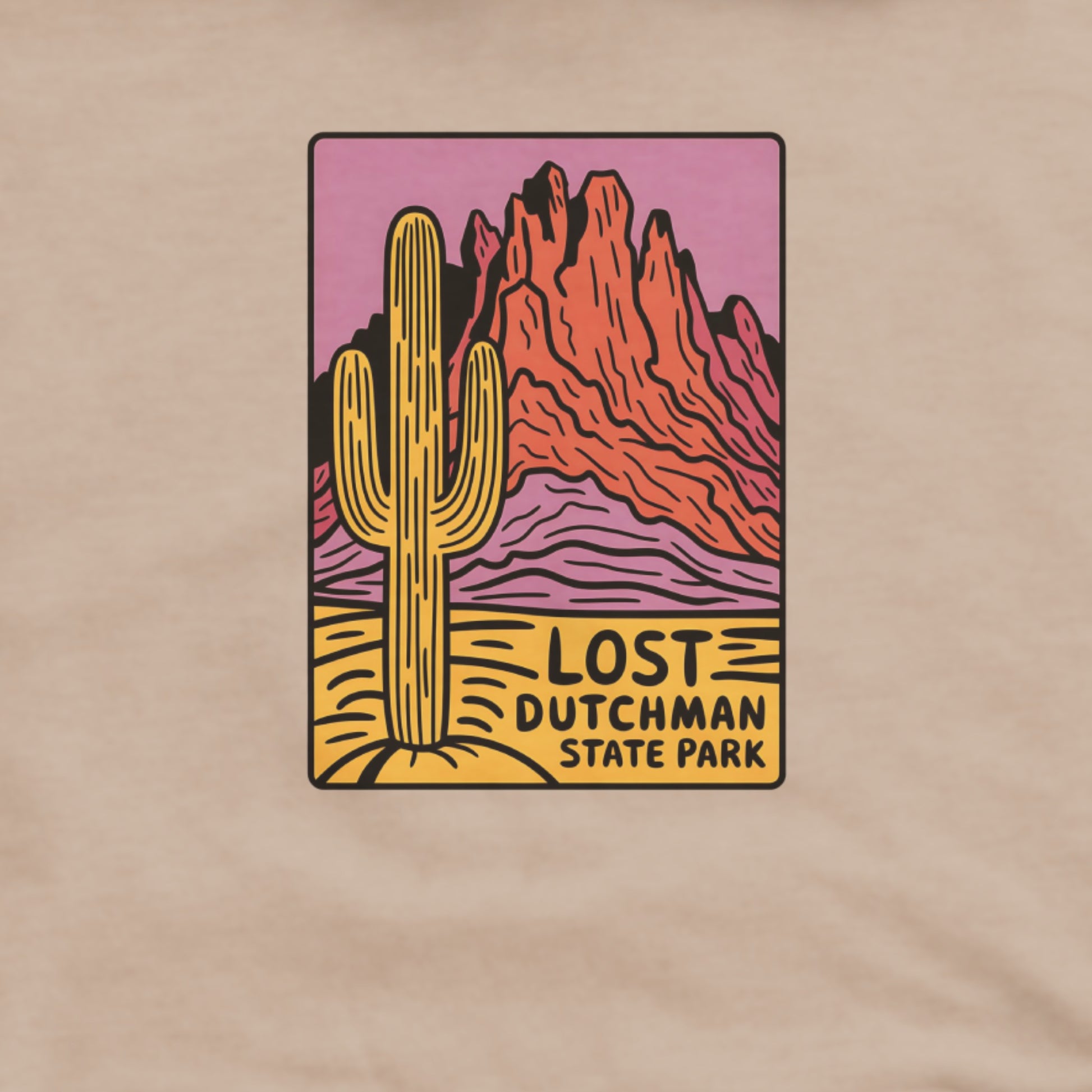 Lost Dutchman State Park Hoodie Adventure and Outdoors Themed Hoodie