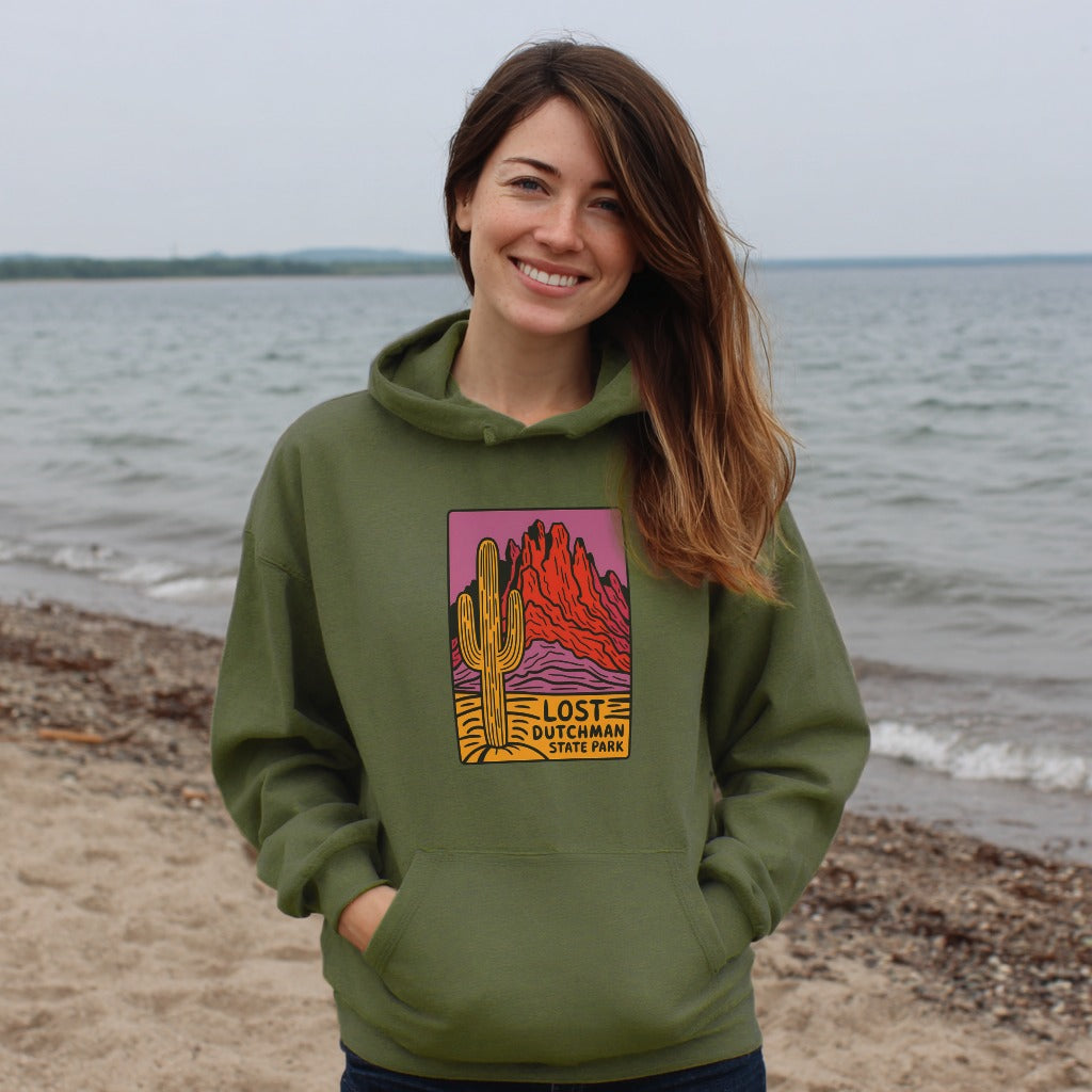 Lost Dutchman State Park Hoodie Adventure and Outdoors Themed Hoodie