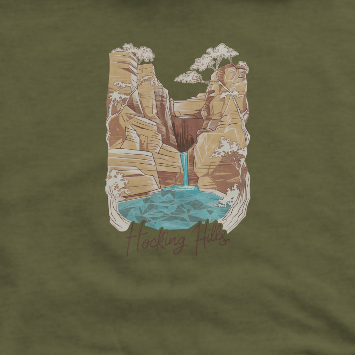 Hocking Hills State Park Hoodie Adventure and Outdoors Themed Hoodie