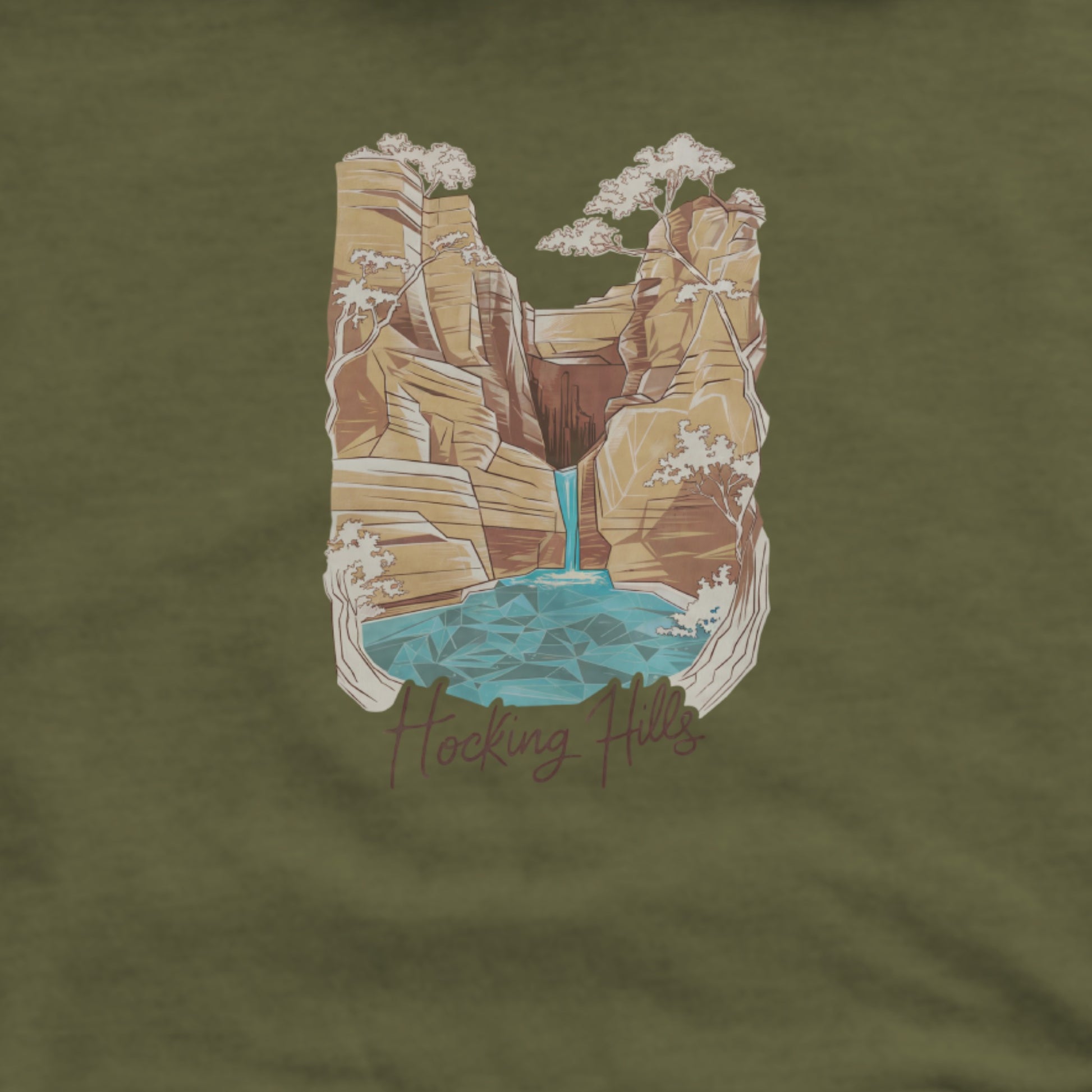 Hocking Hills State Park Hoodie Adventure and Outdoors Themed Hoodie