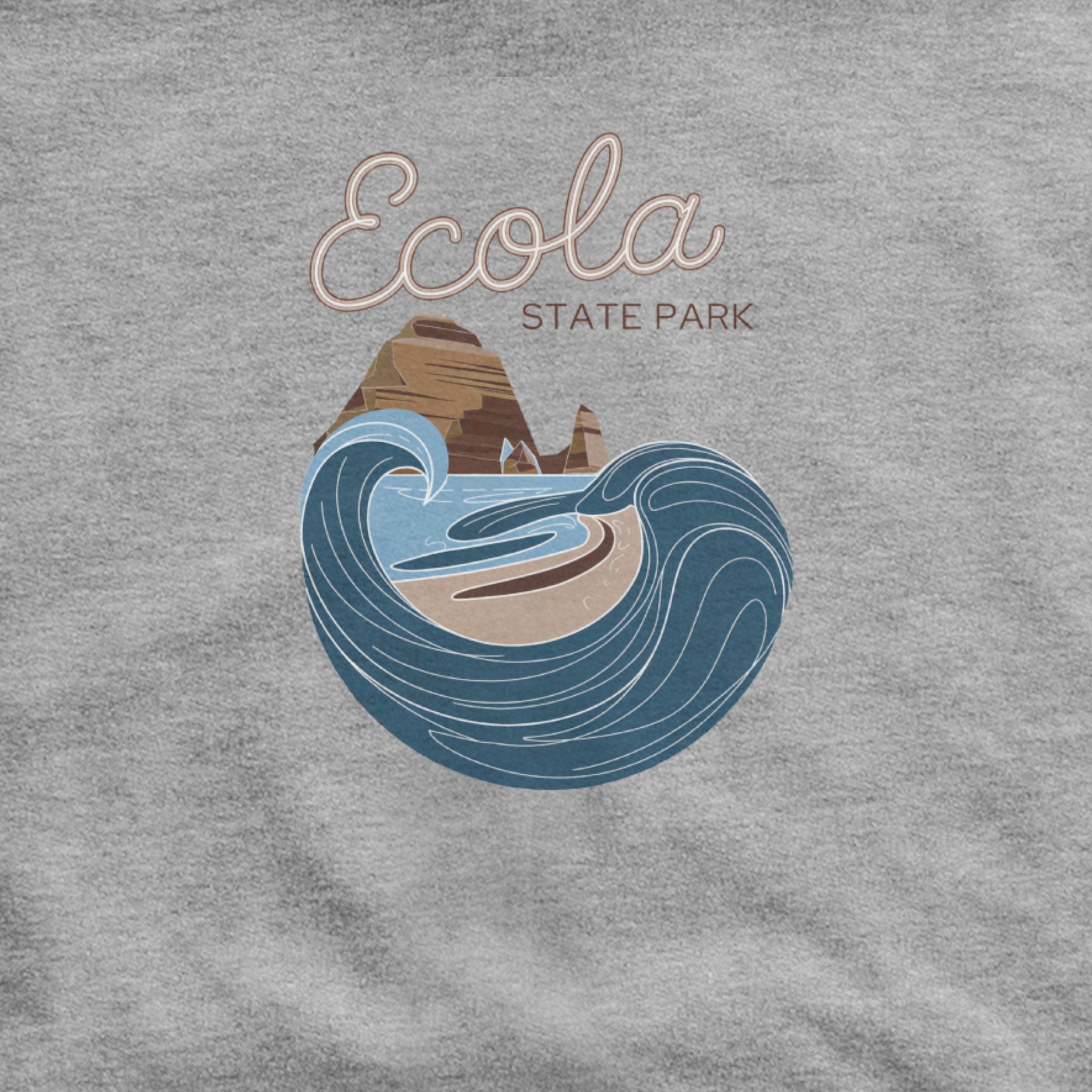 Ecola State Park Hoodie Adventure and Outdoors Themed Hoodie