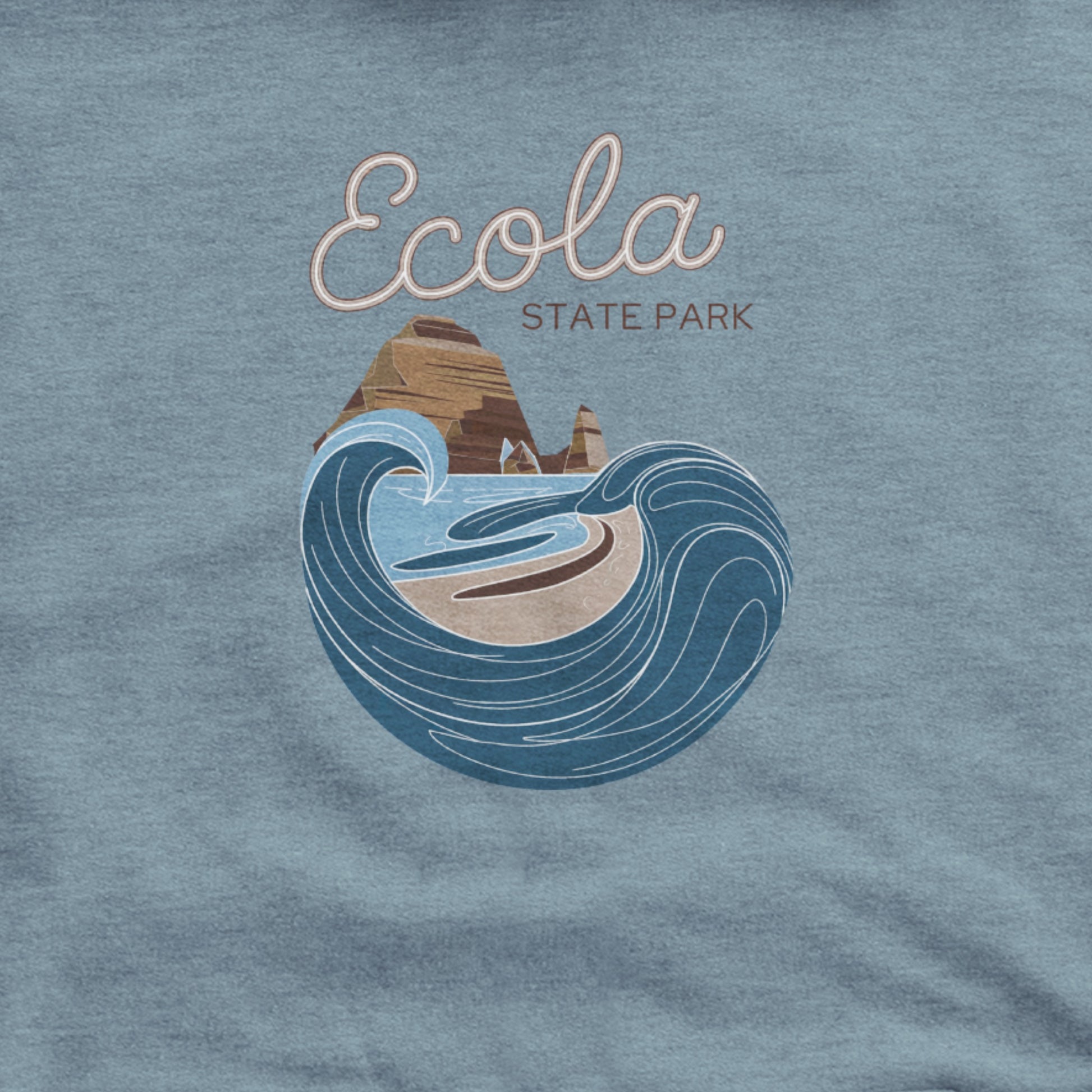 Ecola State Park Hoodie Adventure and Outdoors Themed Hoodie