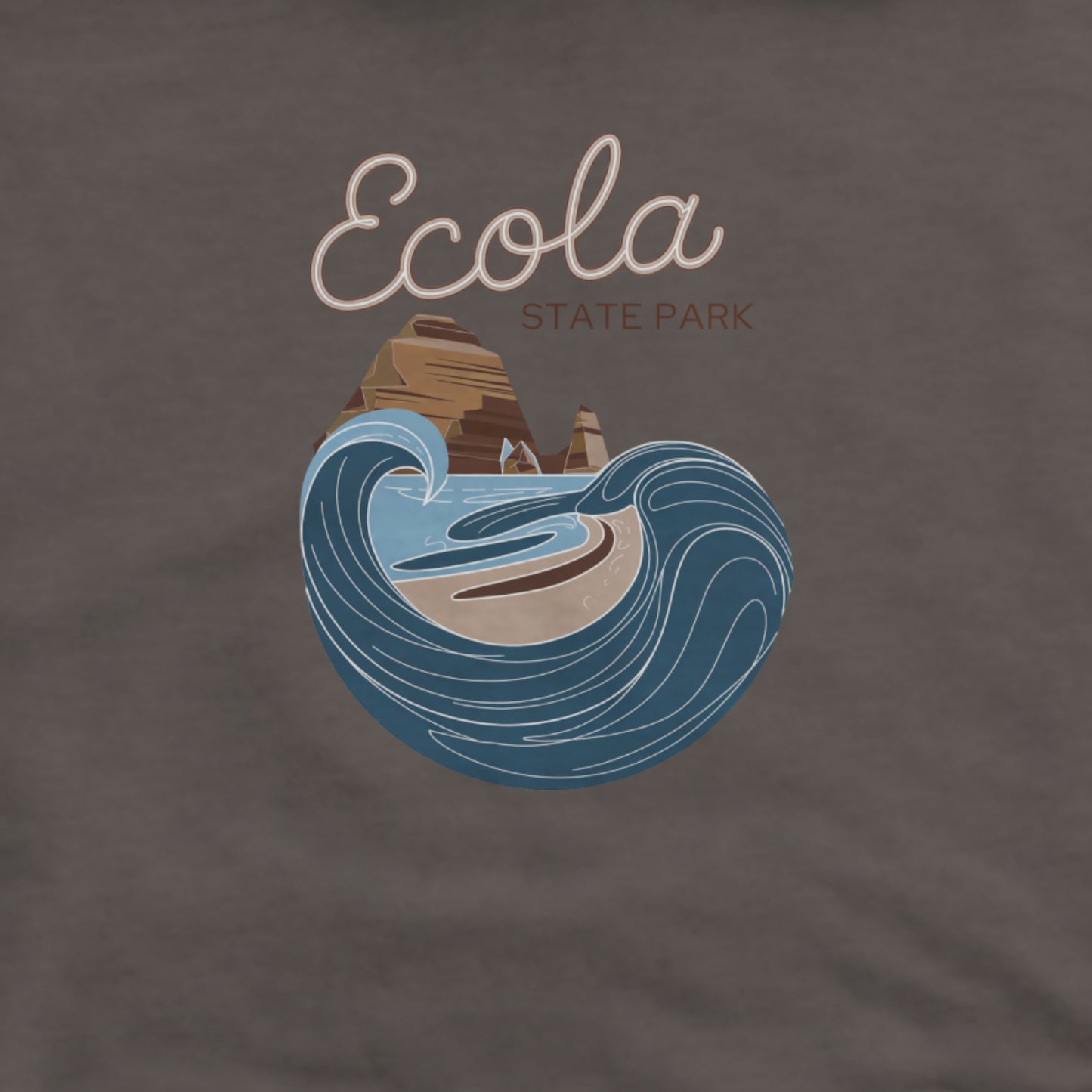 Ecola State Park Hoodie Adventure and Outdoors Themed Hoodie