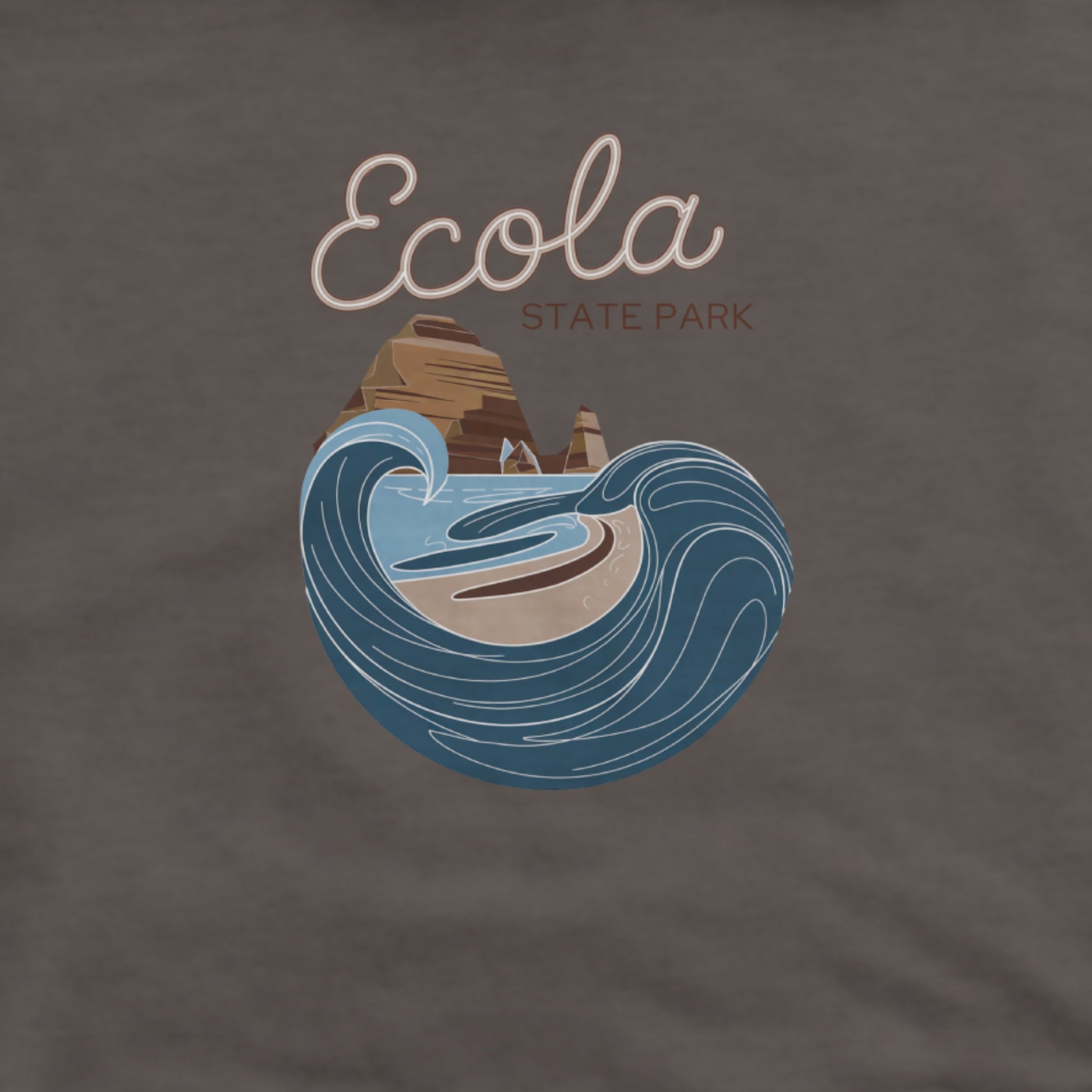 Ecola State Park Hoodie Adventure and Outdoors Themed Hoodie