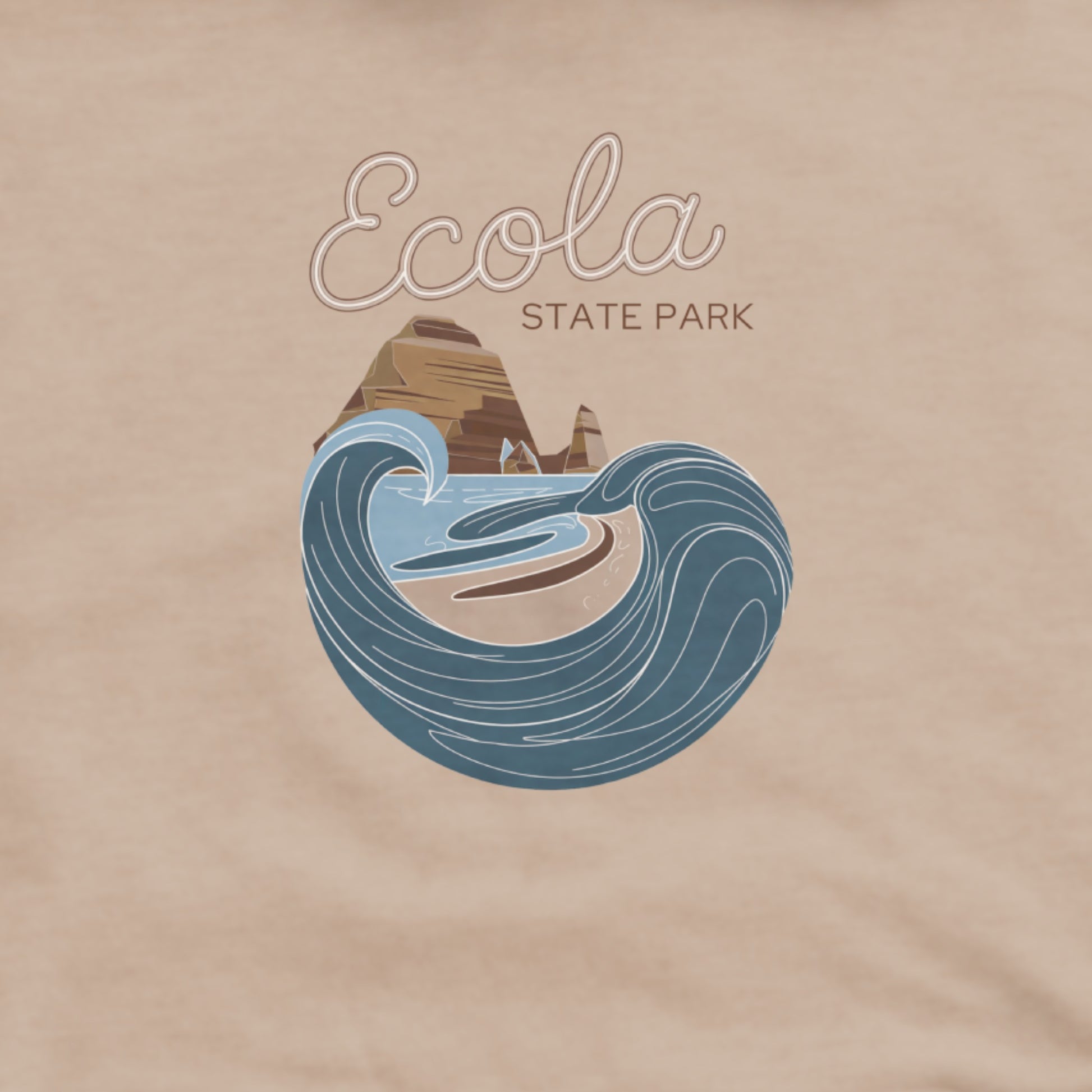 Ecola State Park Hoodie Adventure and Outdoors Themed Hoodie