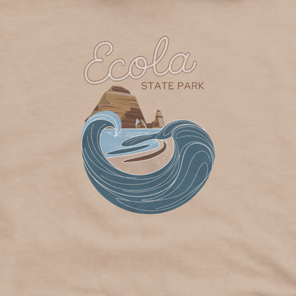 Ecola State Park Hoodie Adventure and Outdoors Themed Hoodie