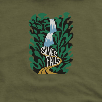 Silver Falls State Park Hoodie Adventure and Outdoors Themed Hoodie