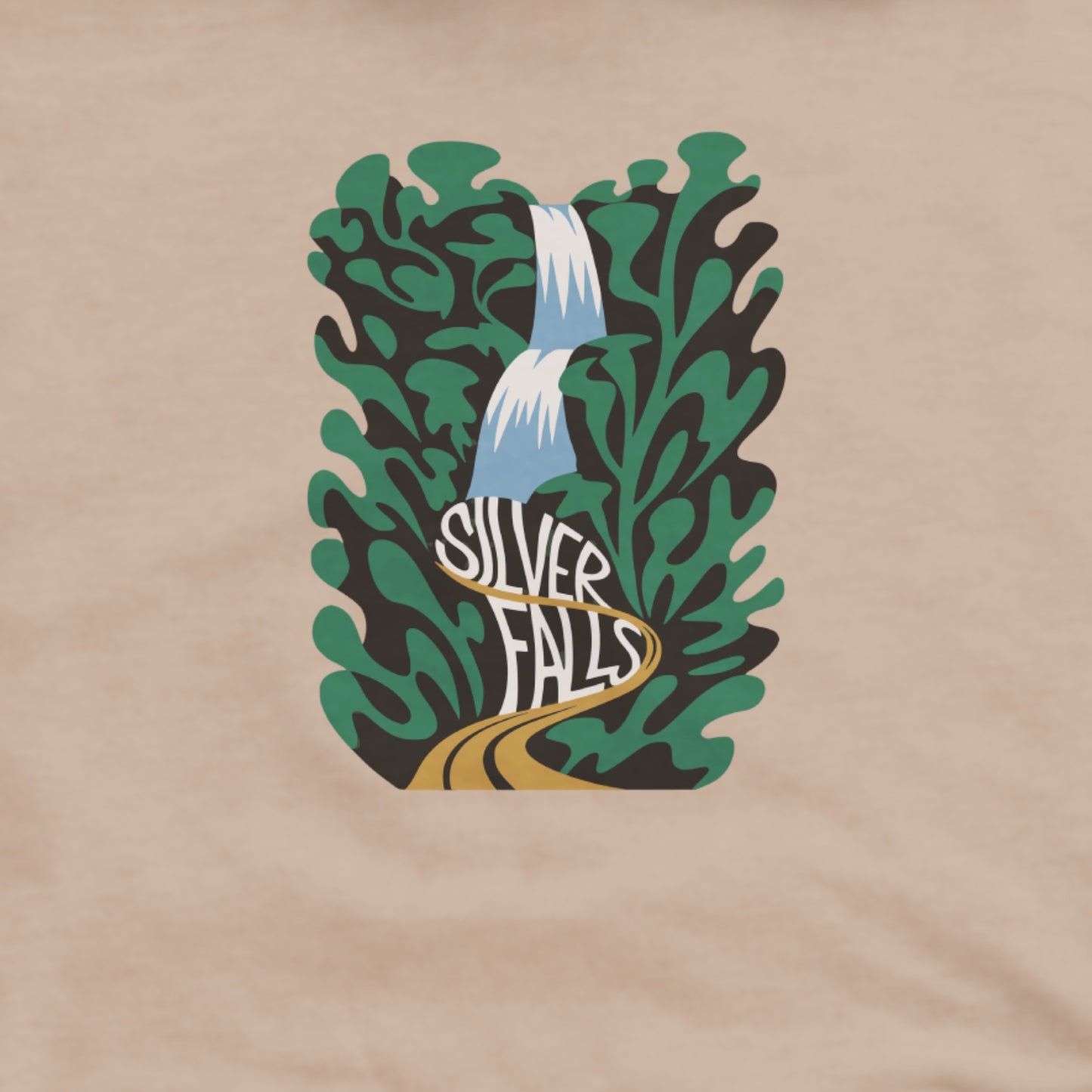 Silver Falls State Park Hoodie Adventure and Outdoors Themed Hoodie