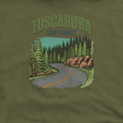 Tuscarora State Forest Hoodie Adventure and Outdoors Themed Hoodie
