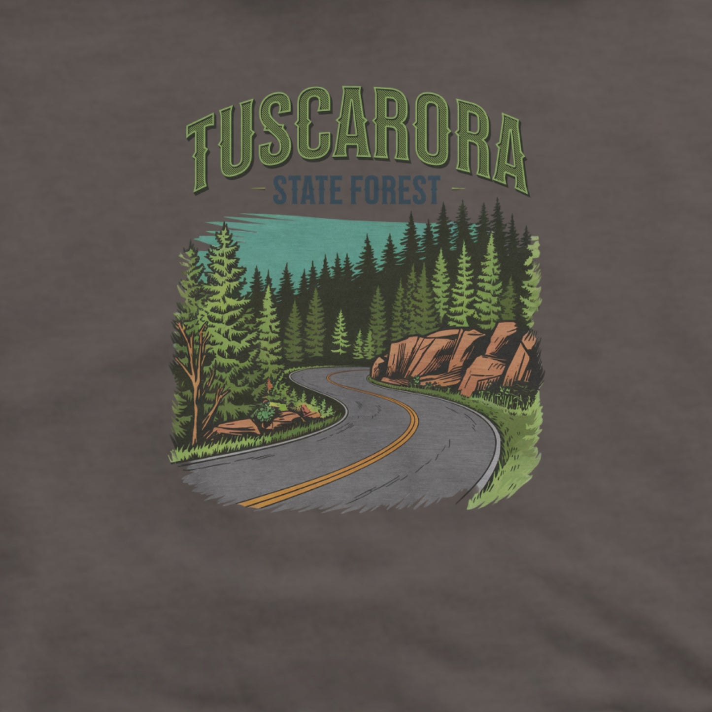 Tuscarora State Forest Hoodie Adventure and Outdoors Themed Hoodie