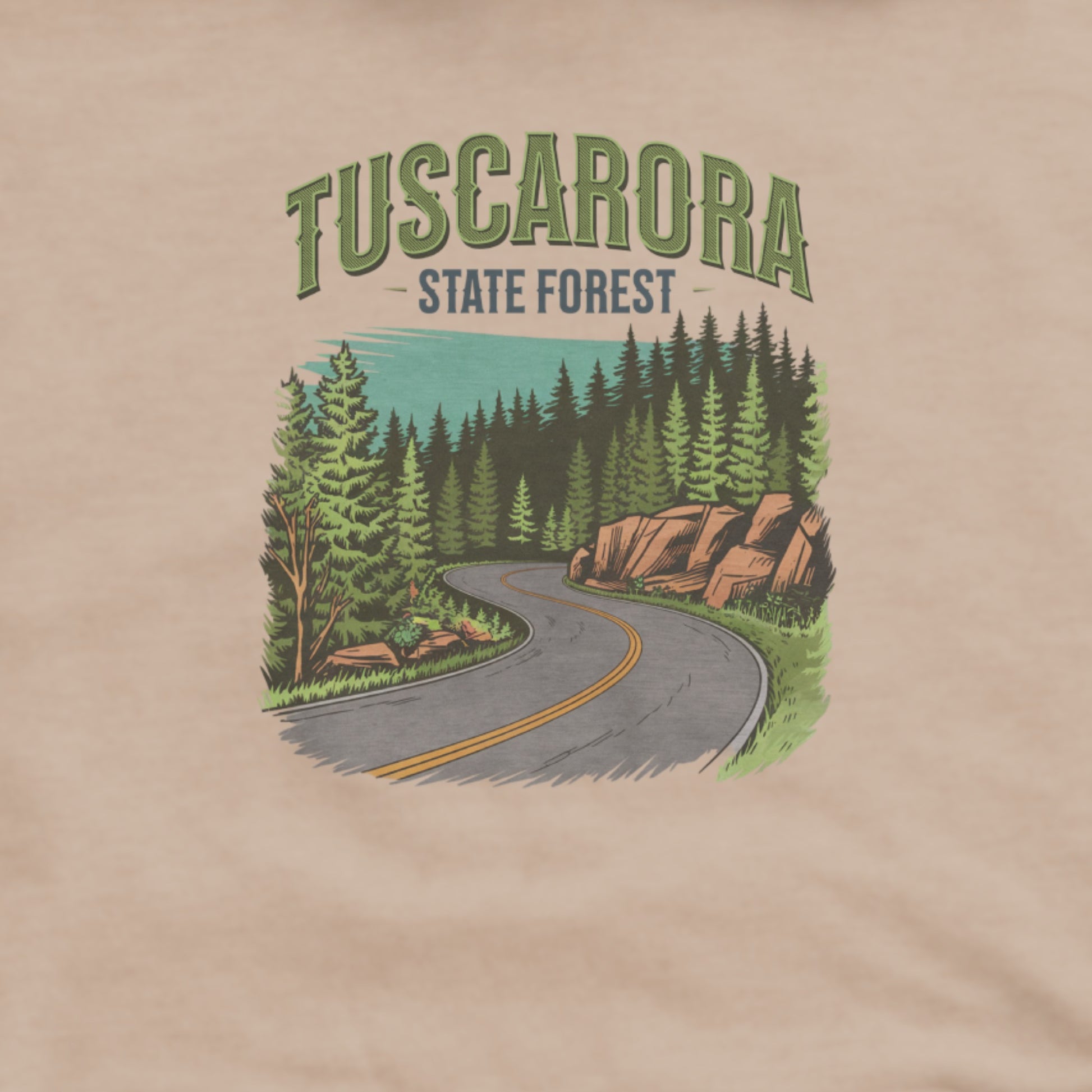 Tuscarora State Forest Hoodie Adventure and Outdoors Themed Hoodie