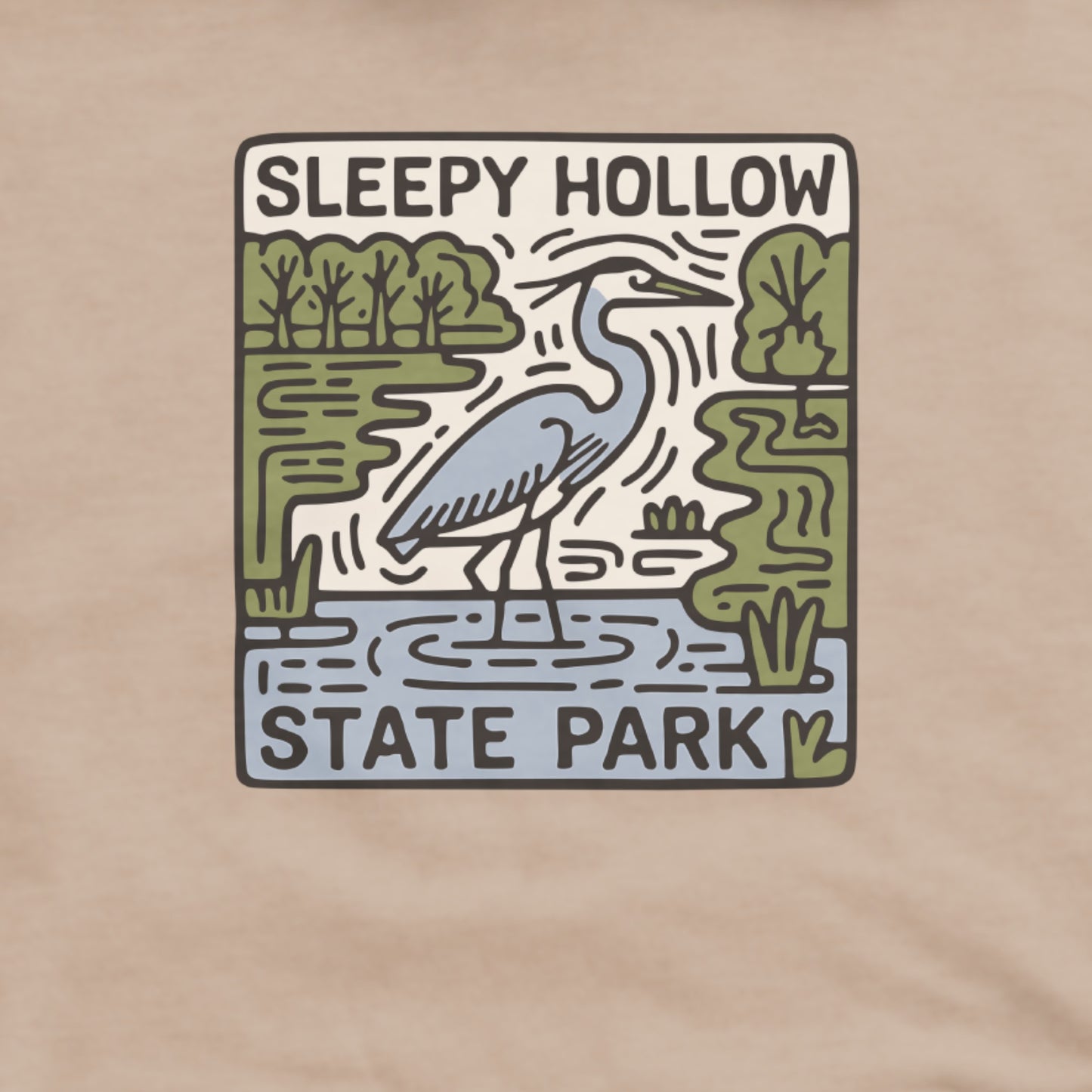 Sleepy Hollow State Park Hoodie Adventure and Outdoors Themed Hoodie