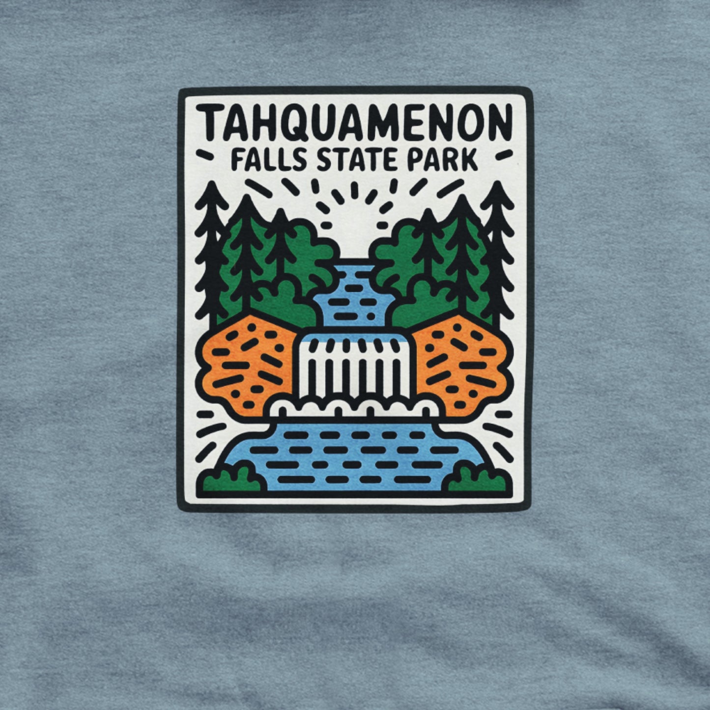 Tahquamenon Falls State Park Hoodie Adventure and Outdoors Themed Hoodie