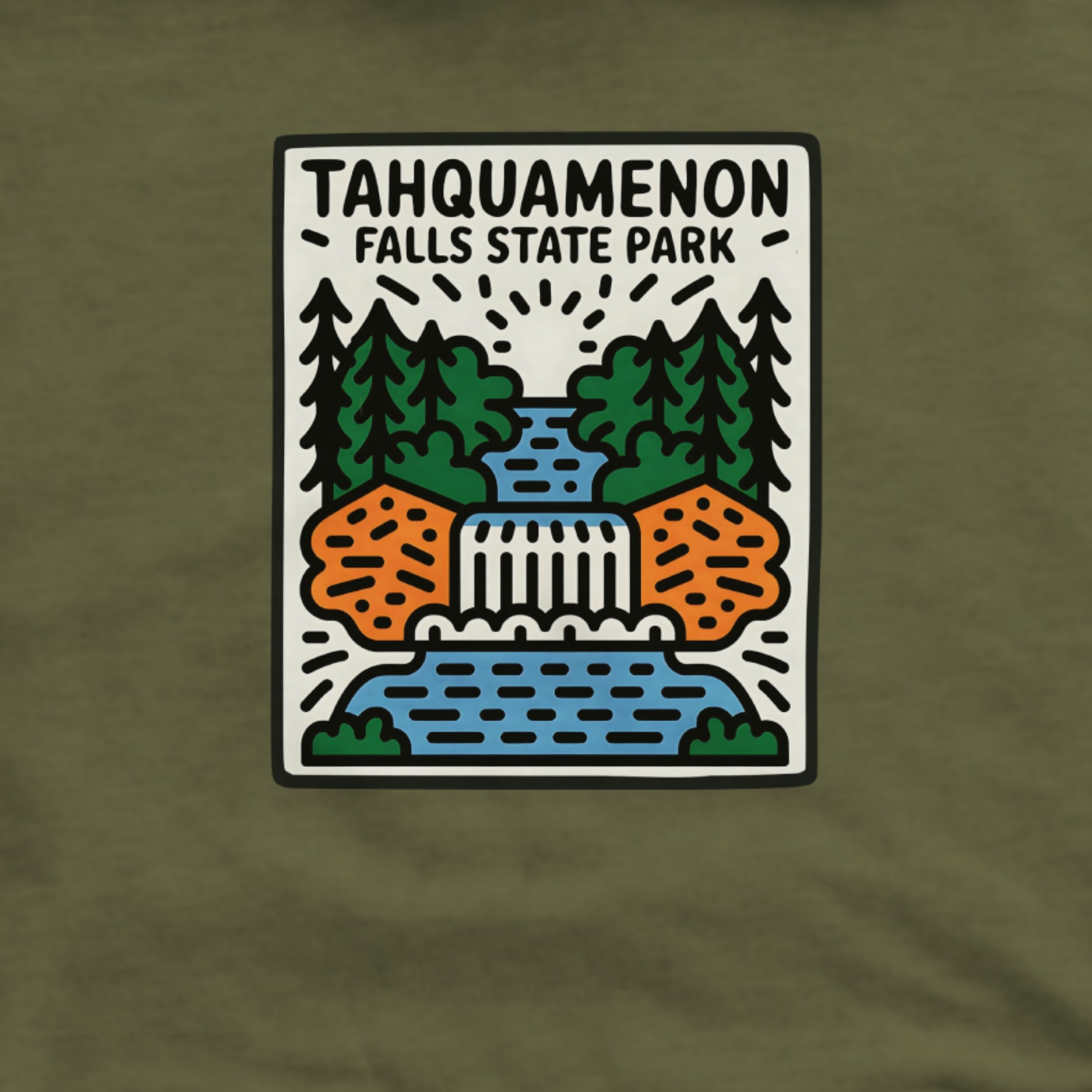 Tahquamenon Falls State Park Hoodie Adventure and Outdoors Themed Hoodie