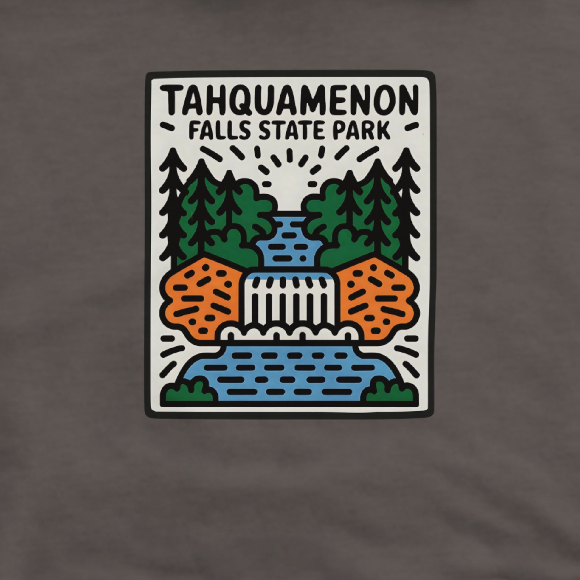 Tahquamenon Falls State Park Hoodie Adventure and Outdoors Themed Hoodie