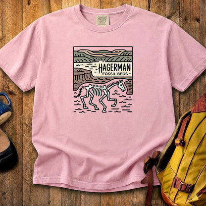 Hagerman Fossil Beds National Monument Cotton T-Shirt