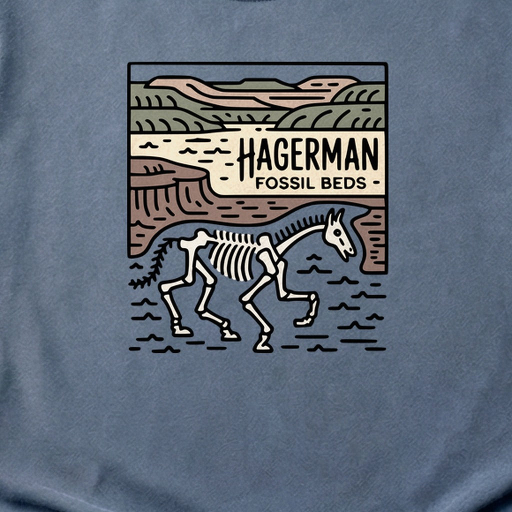 Hagerman Fossil Beds National Monument Cotton T-Shirt