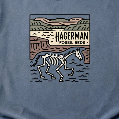 Hagerman Fossil Beds National Monument Cotton T-Shirt
