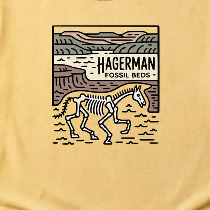 Hagerman Fossil Beds National Monument Cotton T-Shirt