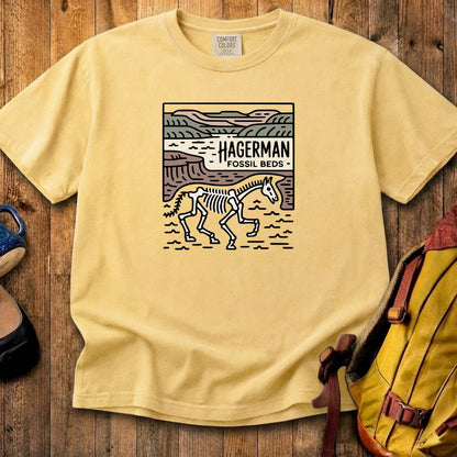Hagerman Fossil Beds National Monument Cotton T-Shirt