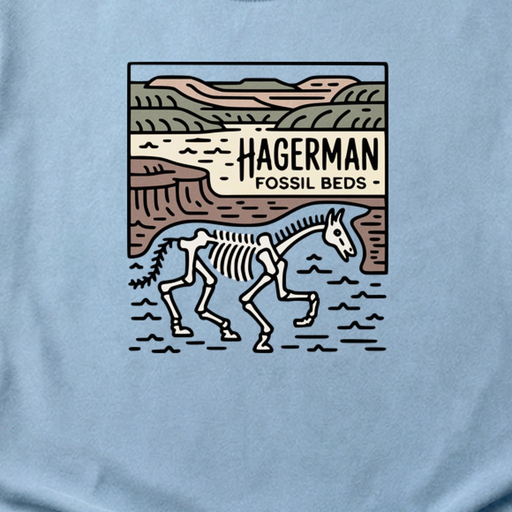 Hagerman Fossil Beds National Monument Cotton T-Shirt