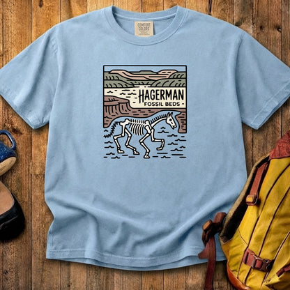 Hagerman Fossil Beds National Monument Cotton T-Shirt