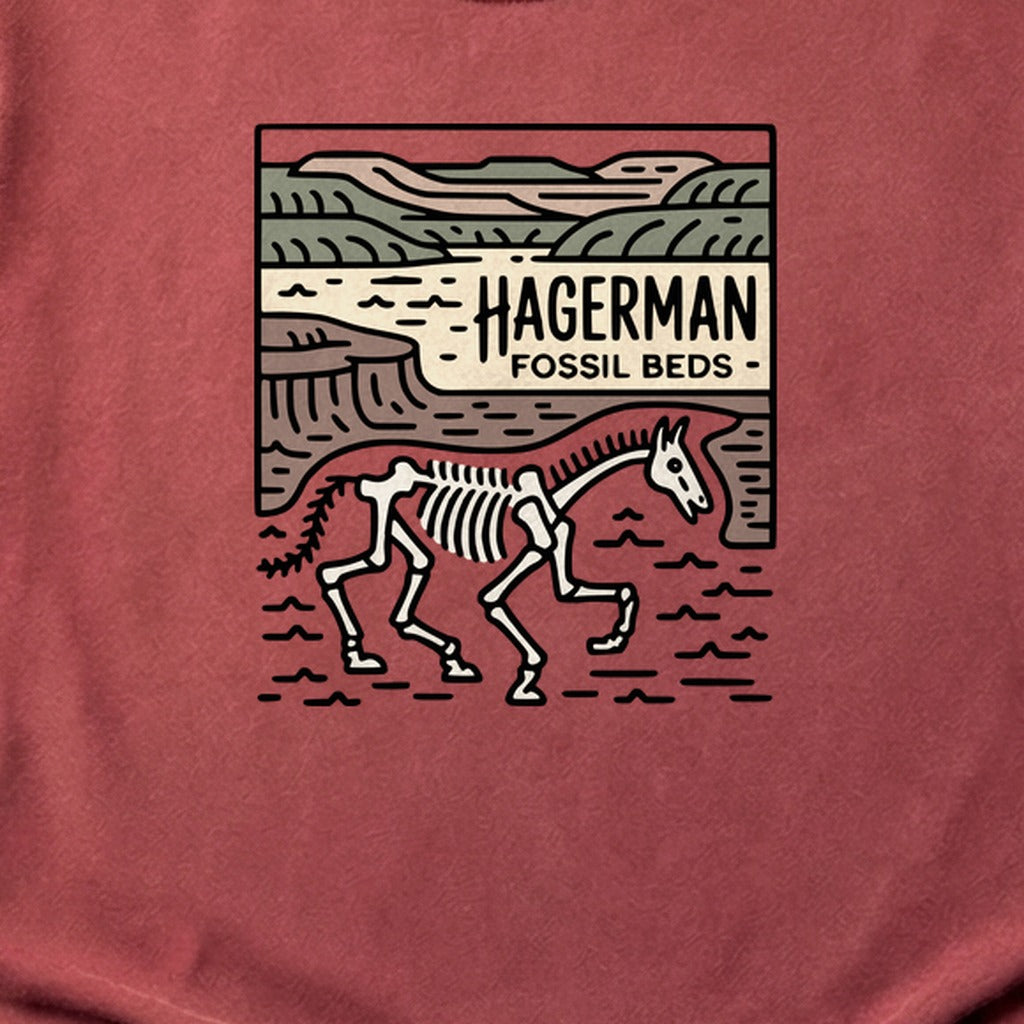 Hagerman Fossil Beds National Monument Cotton T-Shirt