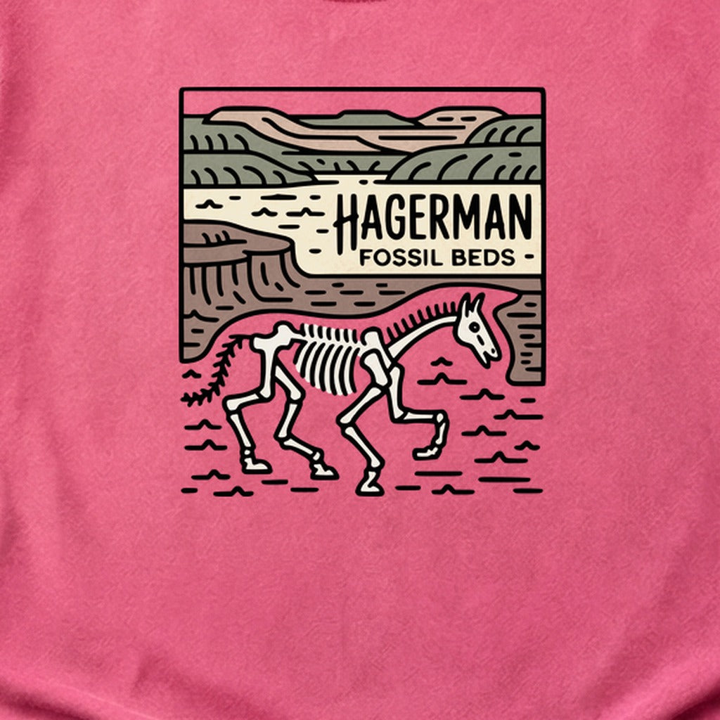 Hagerman Fossil Beds National Monument Cotton T-Shirt