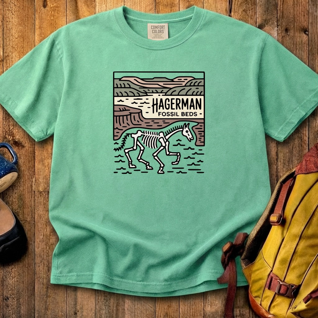 Hagerman Fossil Beds National Monument Cotton T-Shirt