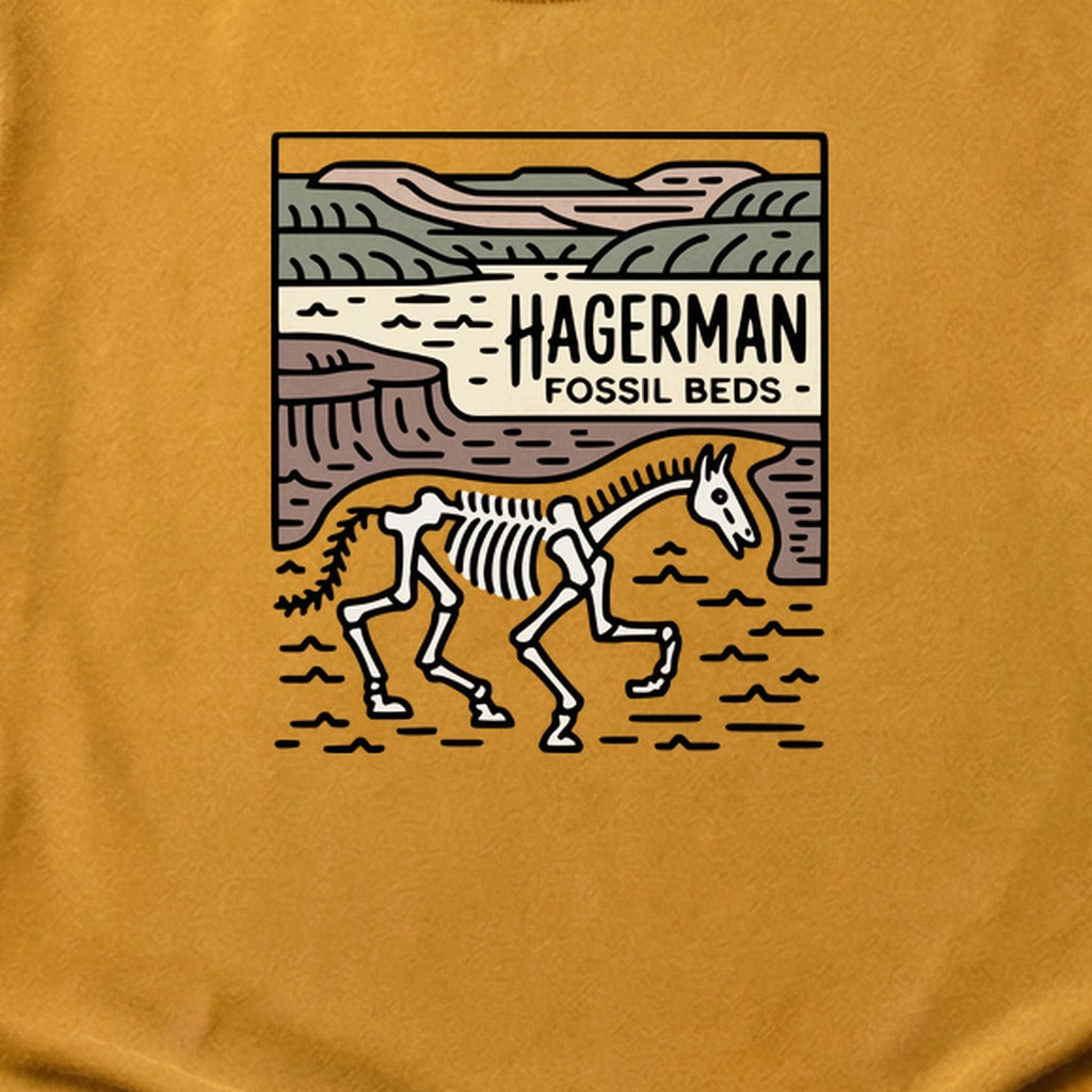 Hagerman Fossil Beds National Monument Cotton T-Shirt