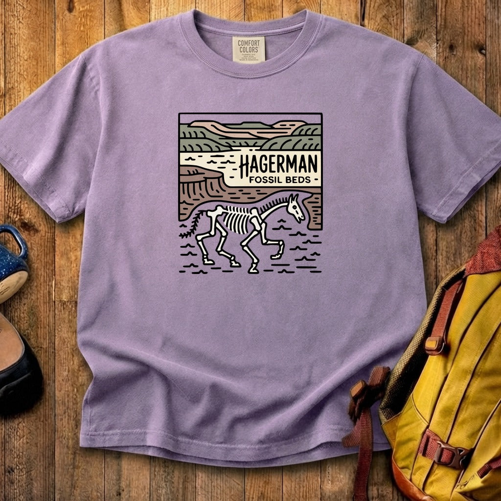 Hagerman Fossil Beds National Monument Cotton T-Shirt