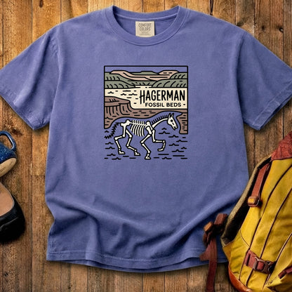 Hagerman Fossil Beds National Monument Cotton T-Shirt