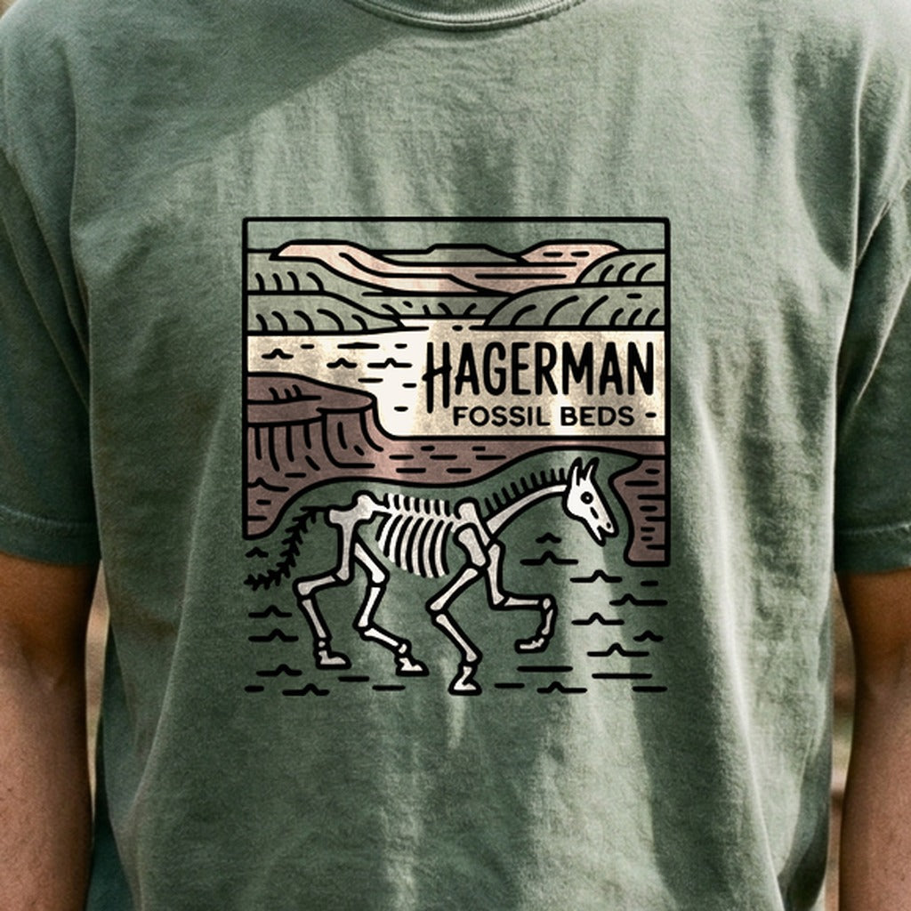 Hagerman Fossil Beds National Monument Cotton T-Shirt