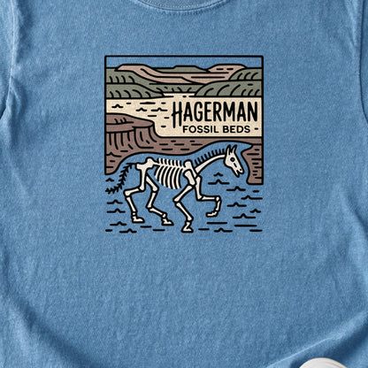 Hagerman Fossil Beds National Monument Kids Cotton T-Shirt