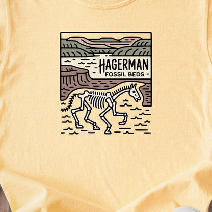 Hagerman Fossil Beds National Monument Kids Cotton T-Shirt