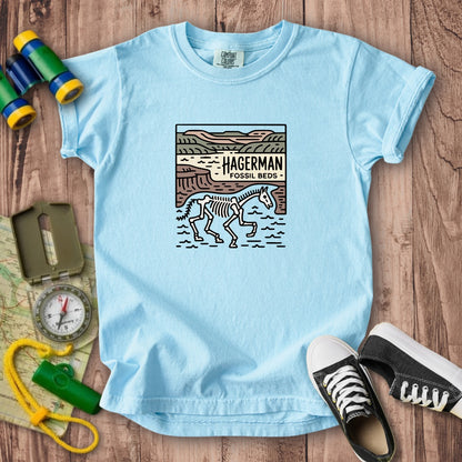 Hagerman Fossil Beds National Monument Kids Cotton T-Shirt