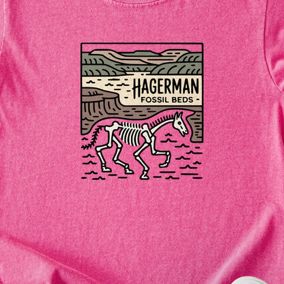 Hagerman Fossil Beds National Monument Kids Cotton T-Shirt