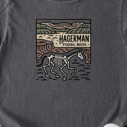 Hagerman Fossil Beds National Monument Kids Cotton T-Shirt