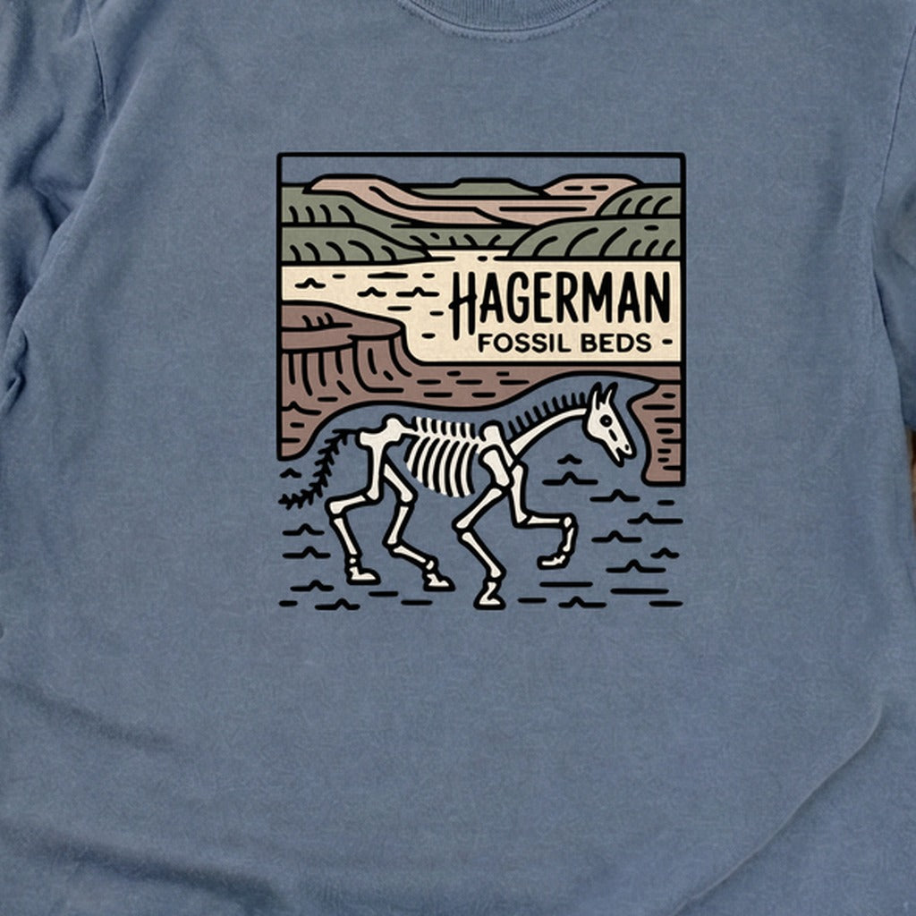Hagerman Fossil Beds National Monument Cotton Long Sleeve