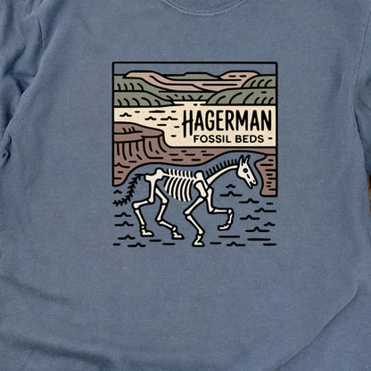 Hagerman Fossil Beds National Monument Cotton Long Sleeve