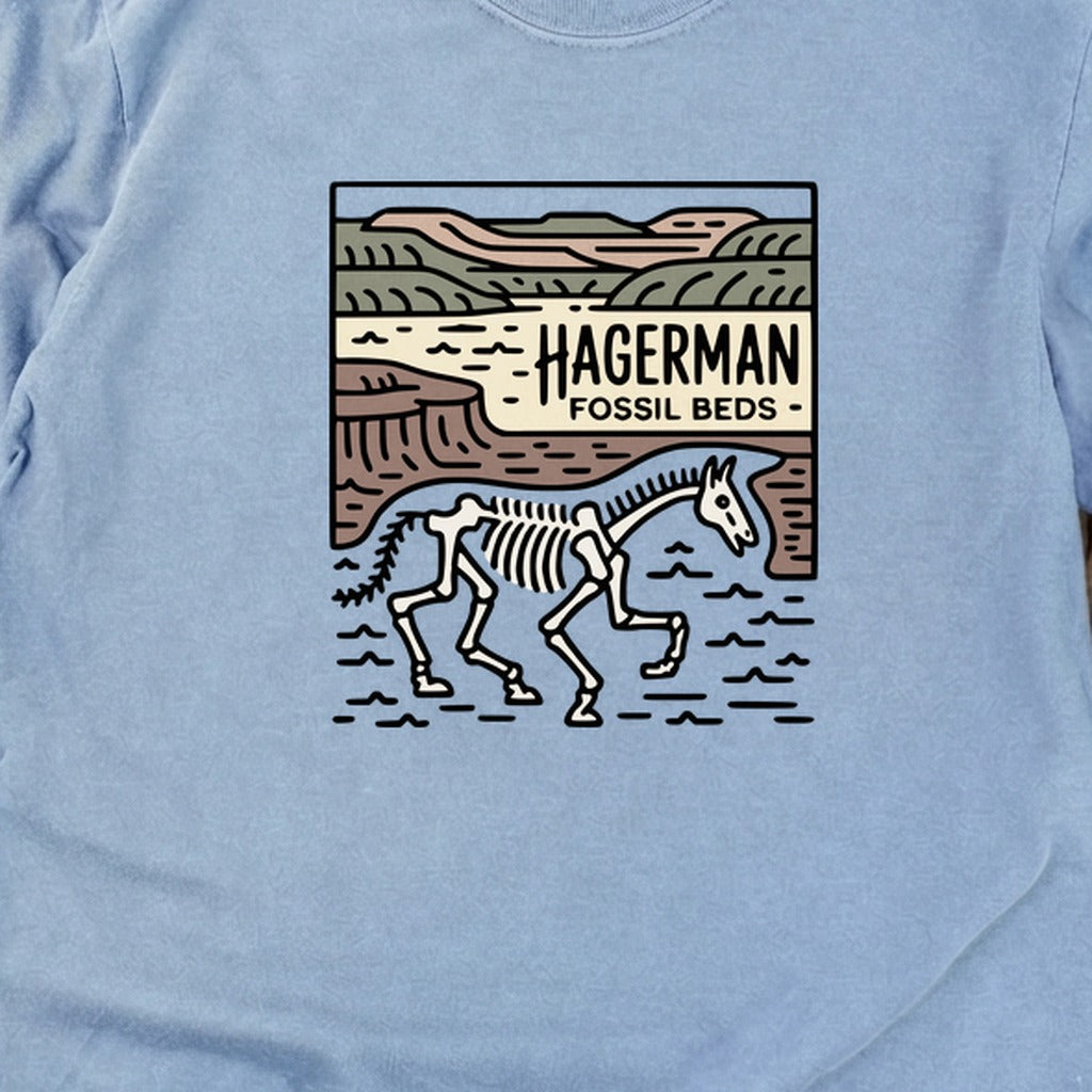 Hagerman Fossil Beds National Monument Cotton Long Sleeve