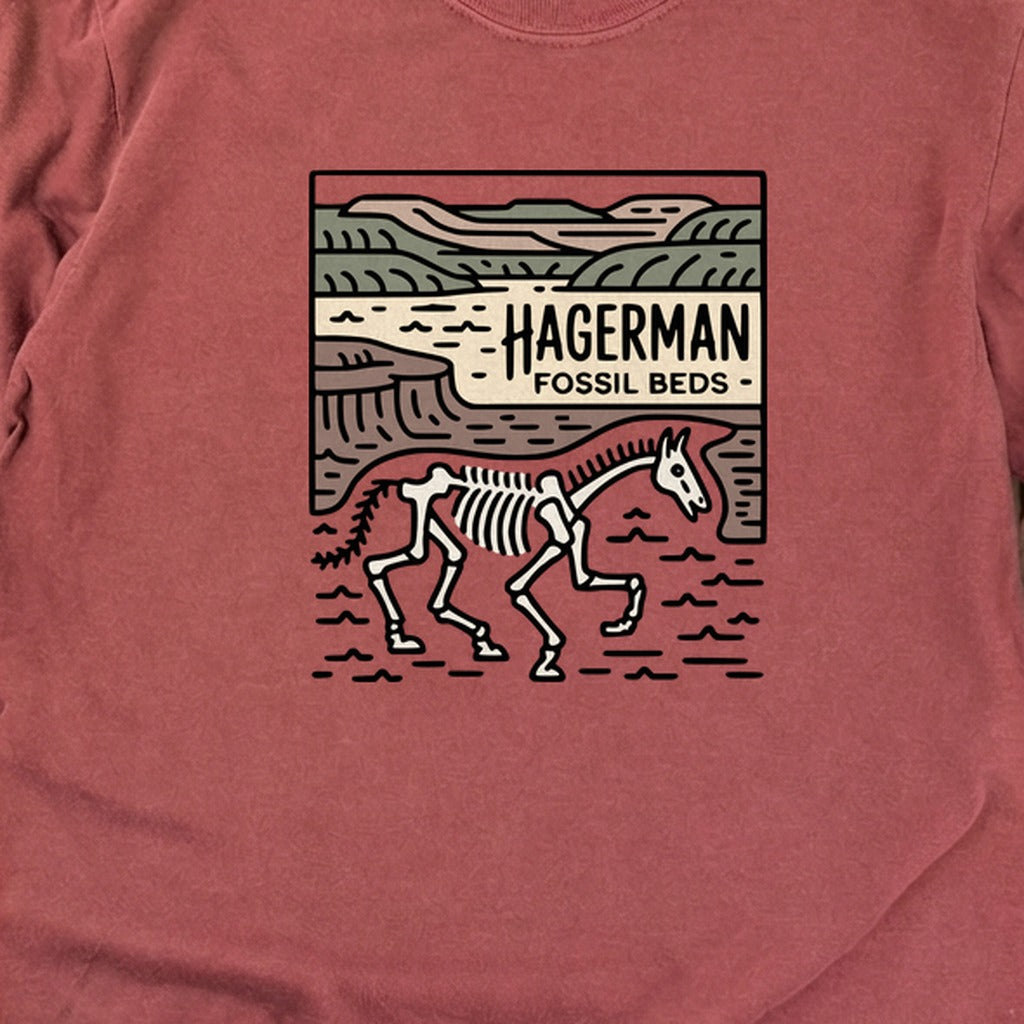 Hagerman Fossil Beds National Monument Cotton Long Sleeve